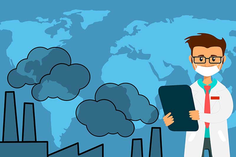 Impact of Air and Environmental  Pollution on Human Health 